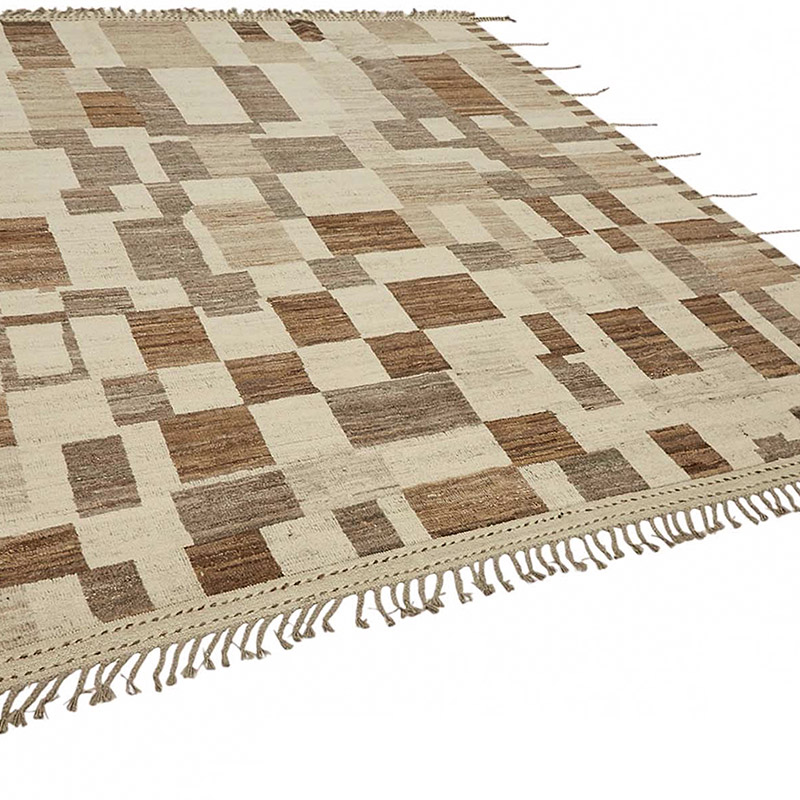 New Moroccan Style Hand-Knotted Rug - 7' 6" x 10' 3" (90" x 123") - K0084070