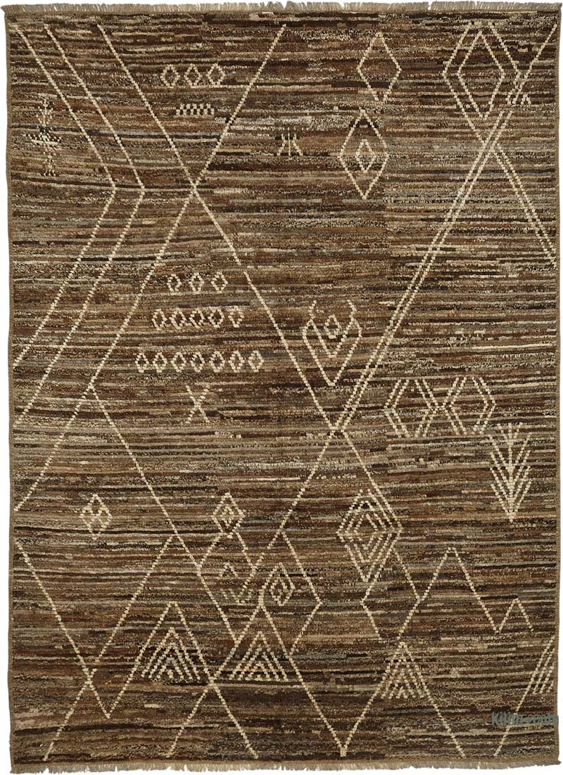 Yeni Fas Tarzi El Dokuma Hali - 207 cm x 284 cm - K0084071