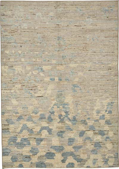 New Hand-Knotted Rug - 6' 8" x 9' 9" (80" x 117")