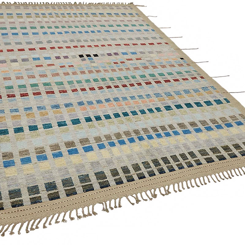 New Moroccan Style Hand-Knotted Rug - 6' 11" x 10'  (83" x 120") - K0084074