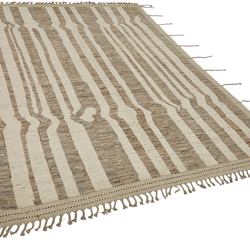 New Moroccan Style Hand-Knotted Rug - 6' 9" x 9' 11" (81" x 119") - K0084075