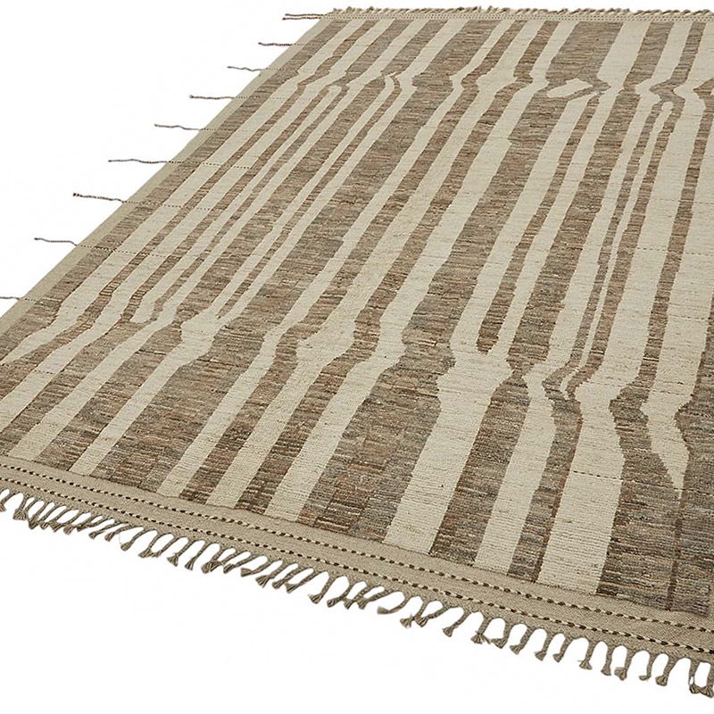 New Moroccan Style Hand-Knotted Rug - 6' 9" x 9' 11" (81" x 119") - K0084075