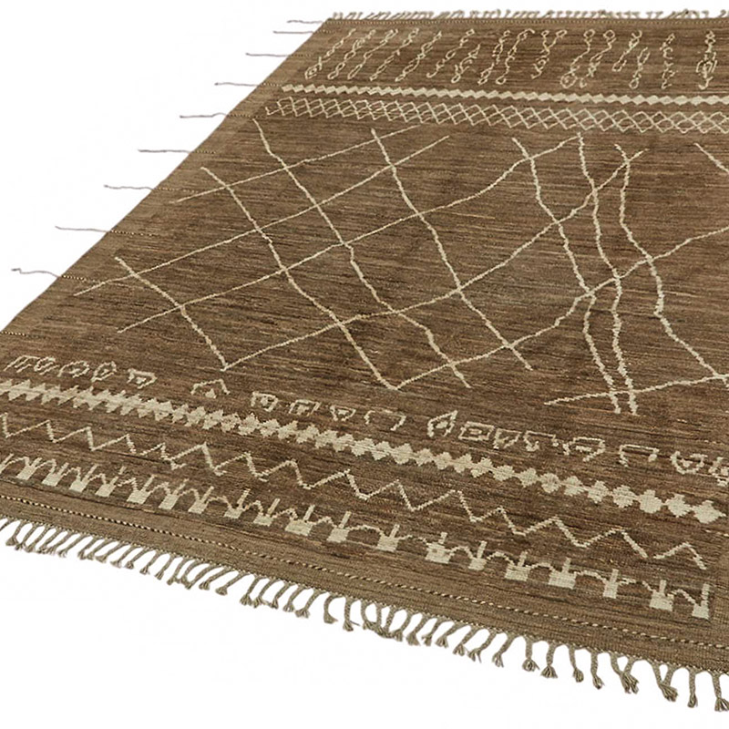Yeni Fas Tarzi El Dokuma Hali - 206 cm x 308 cm - K0084077
