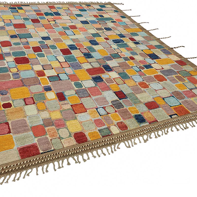 Yeni Fas Tarzi El Dokuma Hali - 254 cm x 313 cm - K0084078