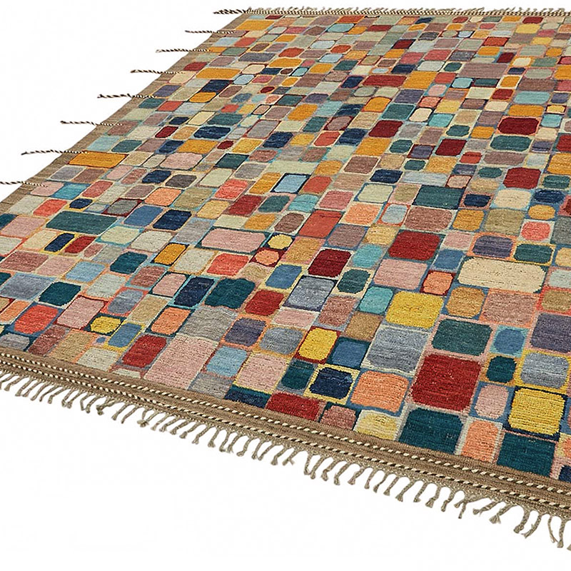 Yeni Fas Tarzi El Dokuma Hali - 254 cm x 313 cm - K0084078