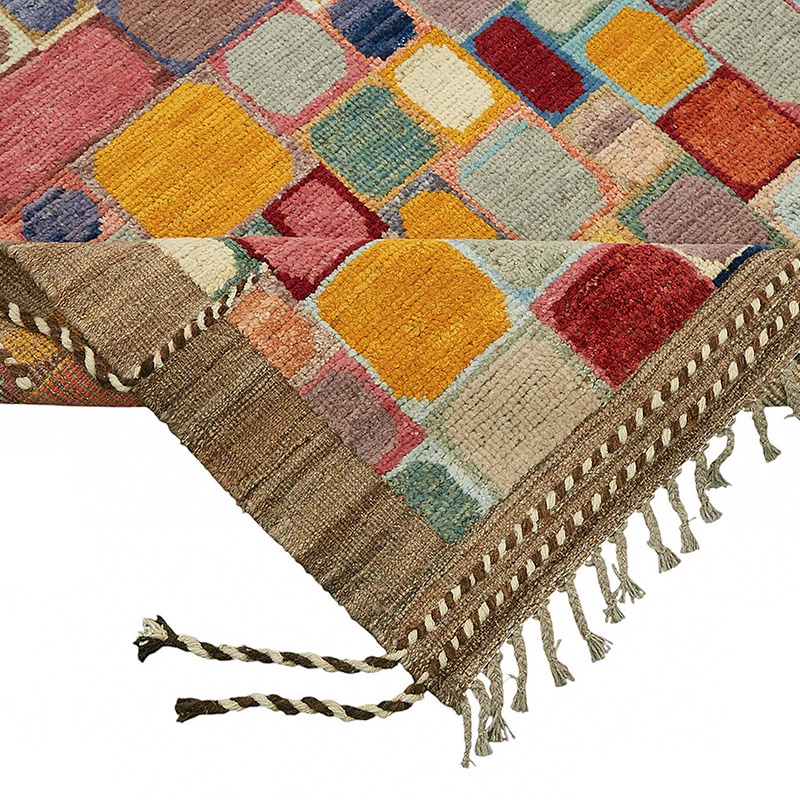 Yeni Fas Tarzi El Dokuma Hali - 254 cm x 313 cm - K0084078