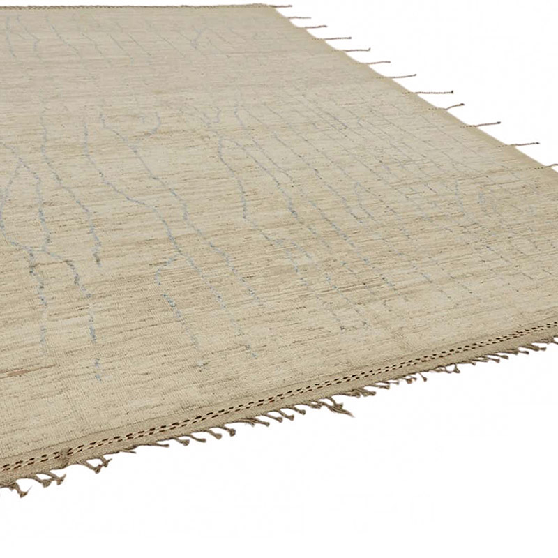 New Moroccan Style Hand-Knotted Rug - 10' 2" x 14' 1" (122" x 169") - K0084082