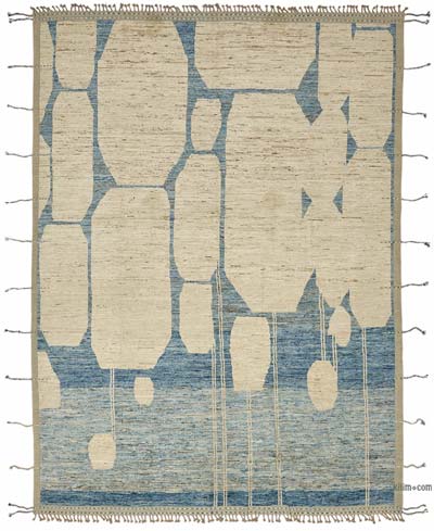 Yeni Fas Tarzi El Dokuma Hali - 316 cm x 430 cm