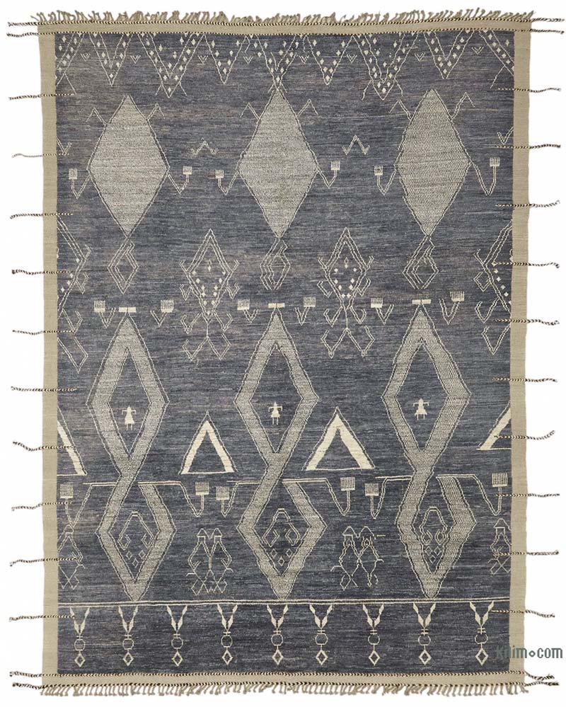 Yeni Fas Tarzi El Dokuma Hali - 318 cm x 442 cm - K0084088