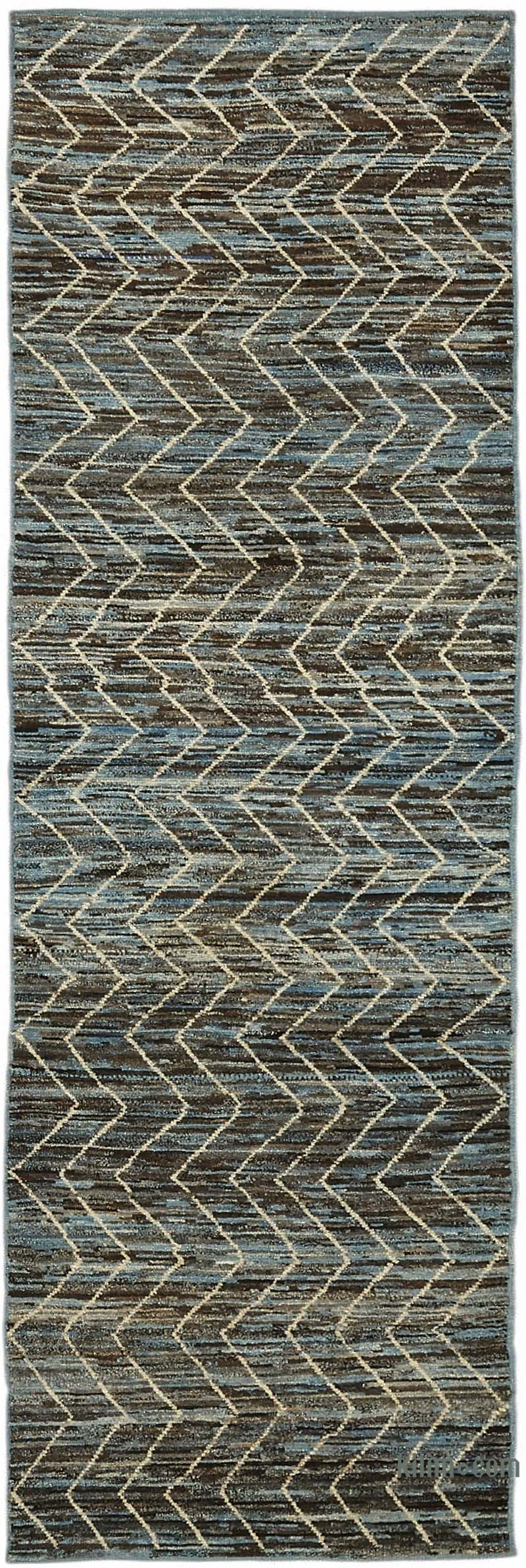 New Hand-Knotted Runner - 2' 11" x 9' 6" (35" x 114") - K0084089
