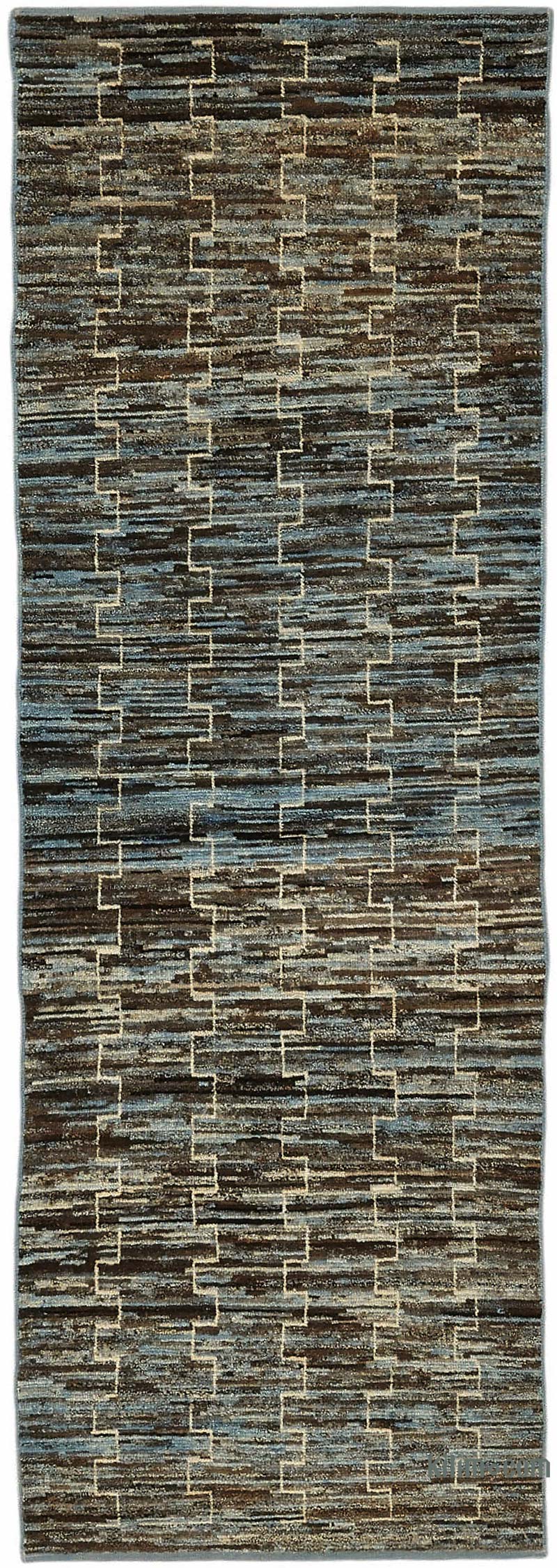 New Hand-Knotted Runner - 3' 3" x 9' 10" (39" x 118") - K0084092