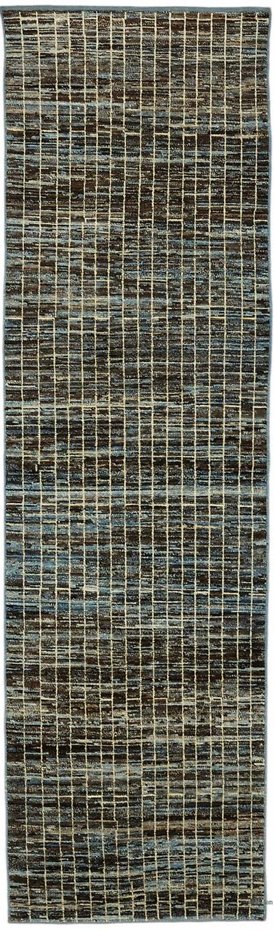 New Hand-Knotted Runner - 2' 9" x 9' 6" (33" x 114")
