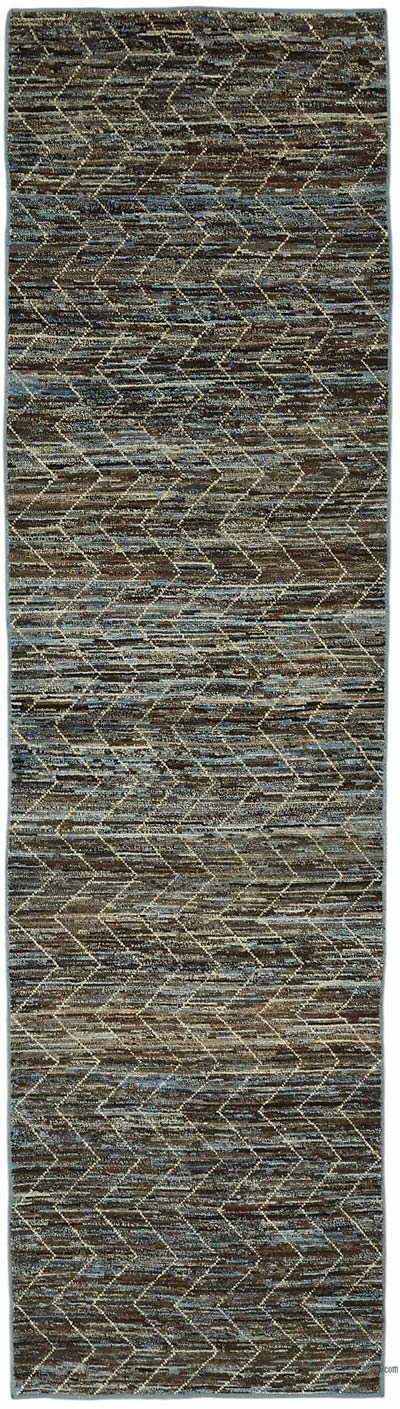 New Hand-Knotted Runner - 3'  x 11' 3" (36" x 135")
