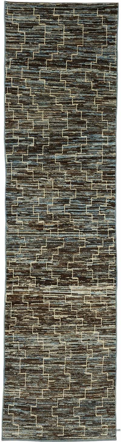 New Hand-Knotted Runner - 2' 9" x 11' 2" (33" x 134")