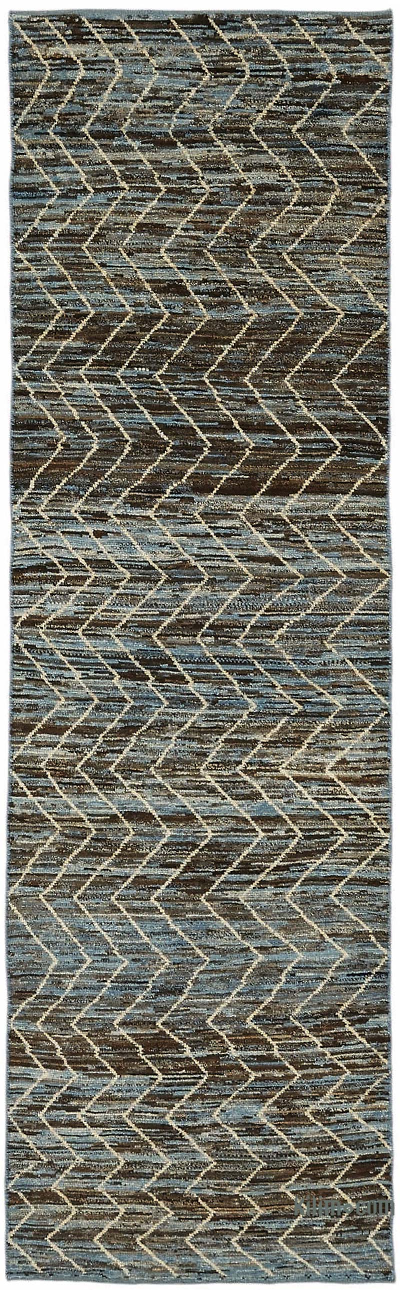 New Hand-Knotted Runner - 2' 10" x 9' 8" (34" x 116") - K0084108