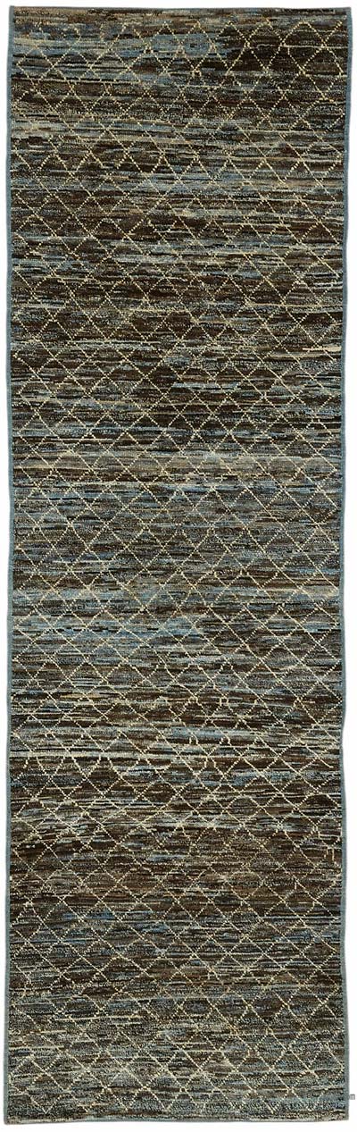 New Hand-Knotted Runner - 3'  x 10'  (36" x 120")