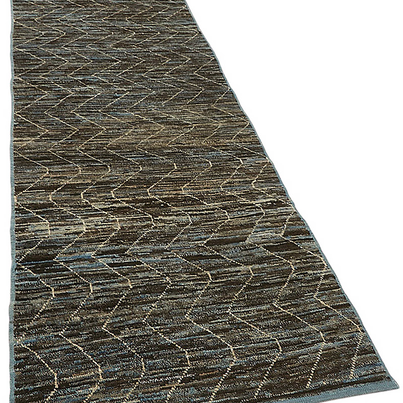 New Hand-Knotted Runner - 2' 11" x 11' 6" (35" x 138") - K0084111