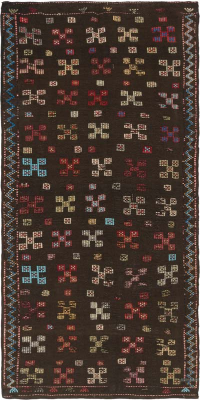 Vintage Anadolu Cicim - 138 cm x 277 cm