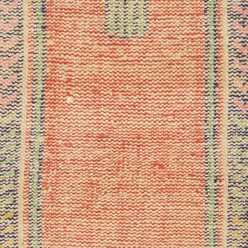 Alfombra Vintage Turca Anudada a Mano - 61 cm x 125 cm - K0084133