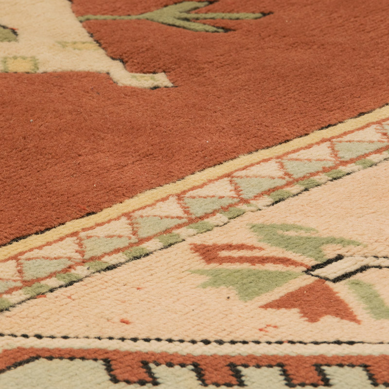 Vintage Turkish Hand-Knotted Rug - 10' 1" x 14'  (121" x 168") - K0084136
