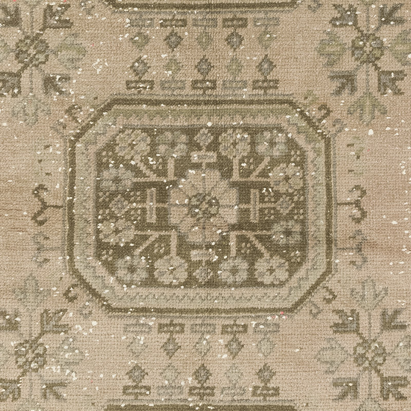 Alfombra Vintage Turca Anudada a Mano - 148 cm x 163 cm - K0084137