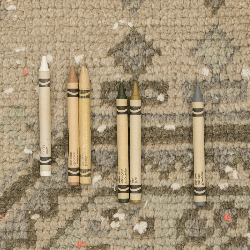 Alfombra Vintage Turca Anudada a Mano - 148 cm x 163 cm - K0084137