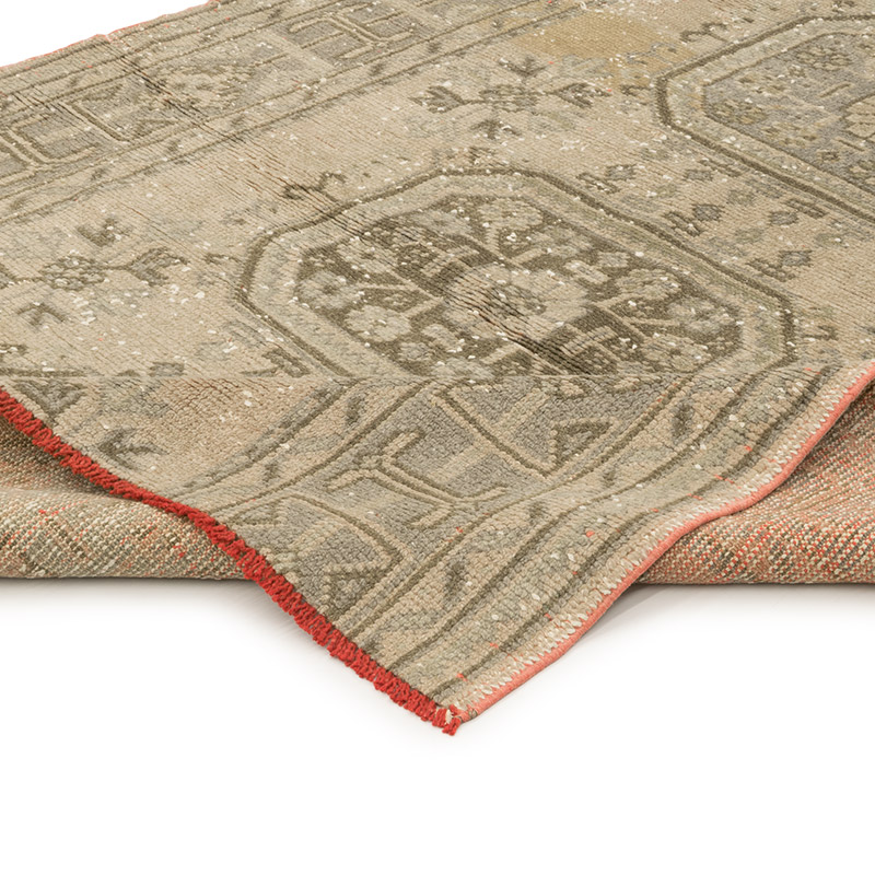 Alfombra Vintage Turca Anudada a Mano - 148 cm x 163 cm - K0084137