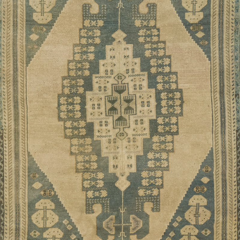 Alfombra Vintage Turca Anudada a Mano - 171 cm x 285 cm - K0084139