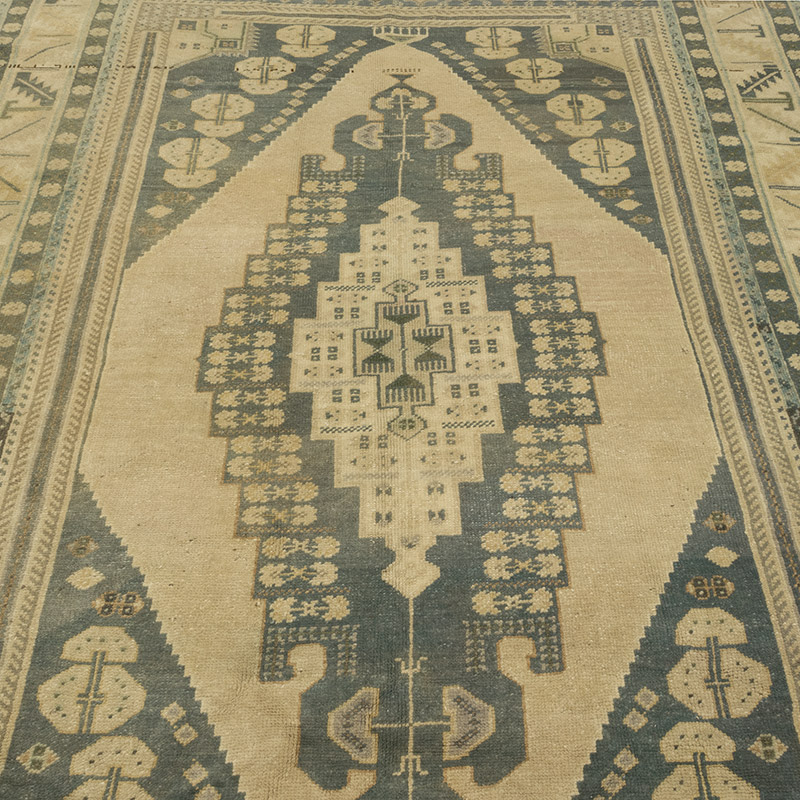 Alfombra Vintage Turca Anudada a Mano - 171 cm x 285 cm - K0084139