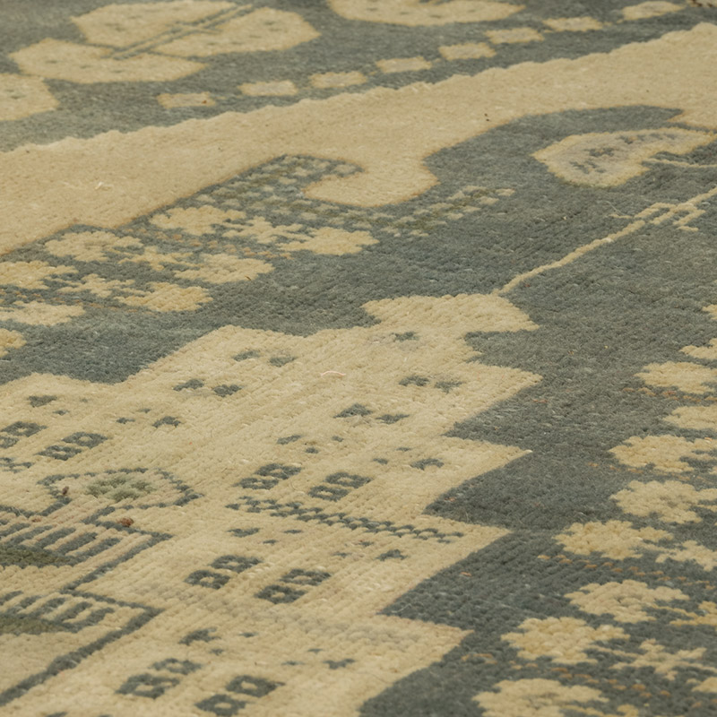 Alfombra Vintage Turca Anudada a Mano - 171 cm x 285 cm - K0084139