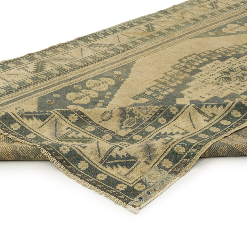 Alfombra Vintage Turca Anudada a Mano - 171 cm x 285 cm - K0084139
