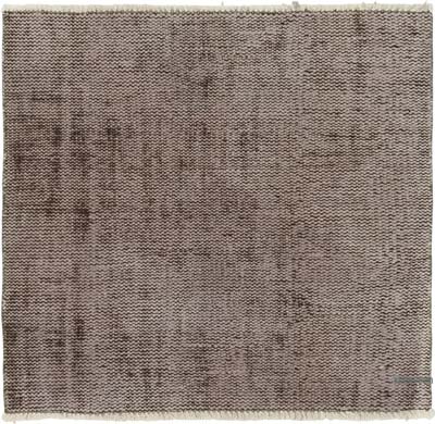 Vintage Boyalı El Dokuma Halı - 84 cm x 81 cm