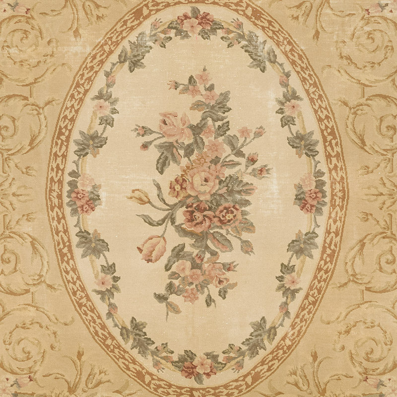 El Dokuma Vintage Halı - 243 cm x 296 cm - K0084147
