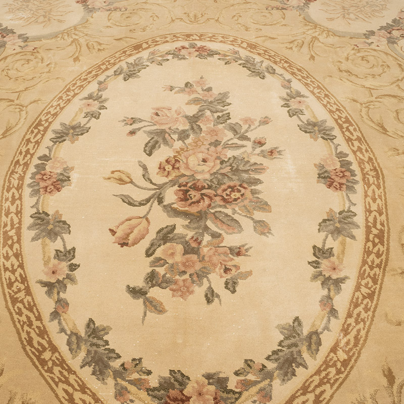 El Dokuma Vintage Halı - 243 cm x 296 cm - K0084147