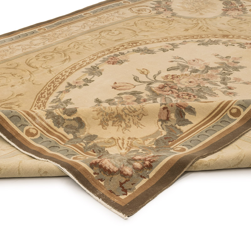 El Dokuma Vintage Halı - 243 cm x 296 cm - K0084147