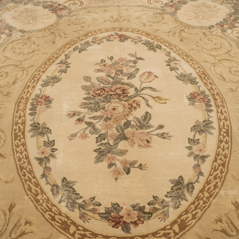 El Dokuma Vintage Halı - 243 cm x 296 cm - K0084147