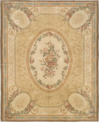 El Dokuma Vintage Halı - 243 cm x 296 cm