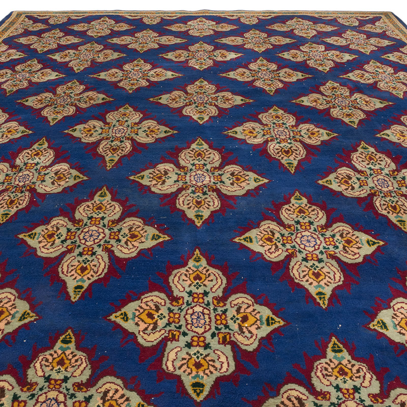 El Dokuma Vintage Halı - 296 cm x 397 cm - K0084148