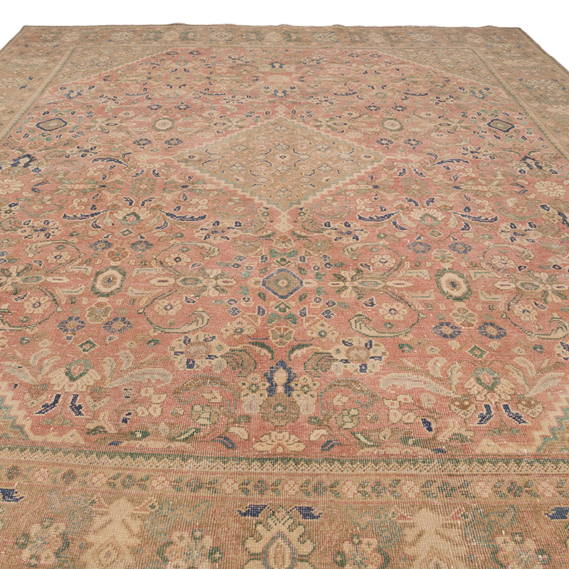 El Dokuma Vintage Halı - 284 cm x 392 cm - K0084149