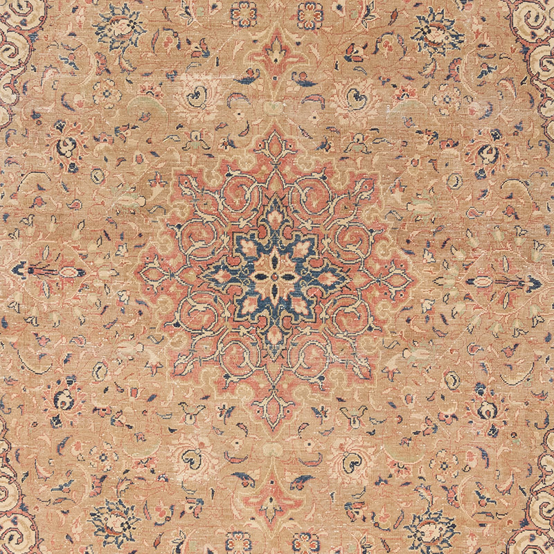 El Dokuma Vintage Halı - 275 cm x 377 cm - K0084150