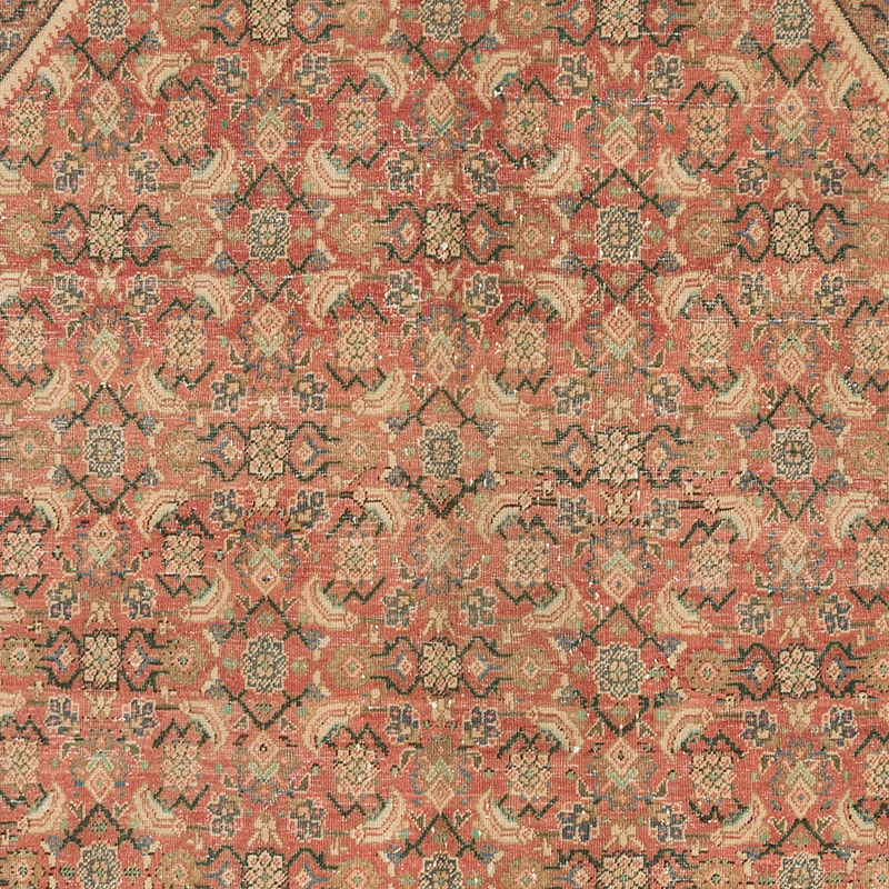 Vintage Hand-Knotted Oriental Rug - 6' 11" x 10'  (83" x 120") - K0084151