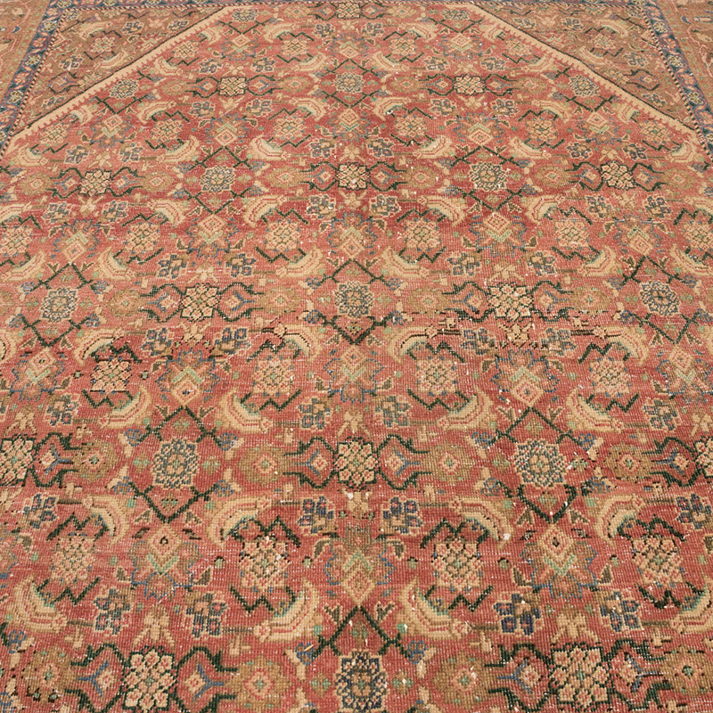 Vintage Hand-Knotted Oriental Rug - 6' 11" x 10'  (83" x 120") - K0084151