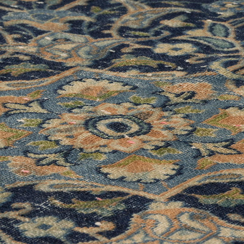 Vintage Hand-Knotted Oriental Rug - 7' 5" x 11' 3" (89" x 135") - K0084152