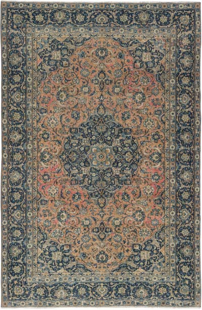 Alfombra Oriental Vintage Anudada a Mano - 227 cm x 344 cm