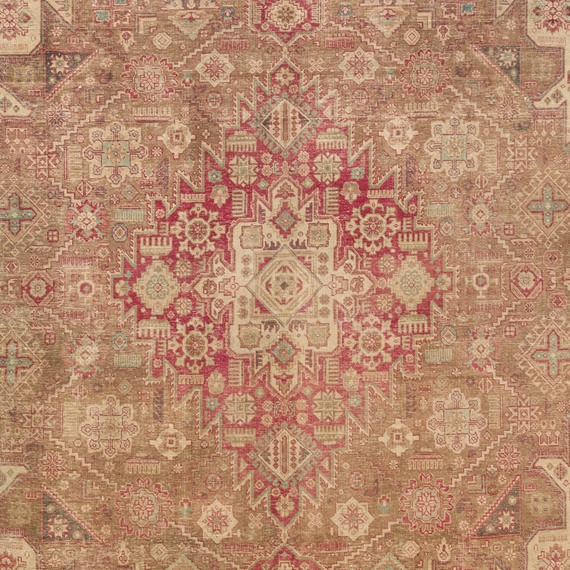 Alfombra Oriental Vintage Anudada a Mano - 297 cm x 385 cm - K0084153
