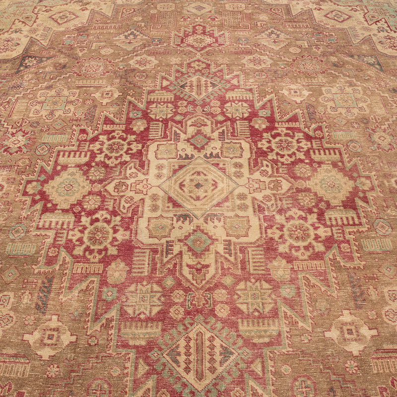 Alfombra Oriental Vintage Anudada a Mano - 297 cm x 385 cm - K0084153