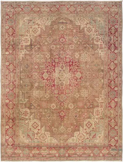 El Dokuma Vintage Halı - 297 cm x 385 cm