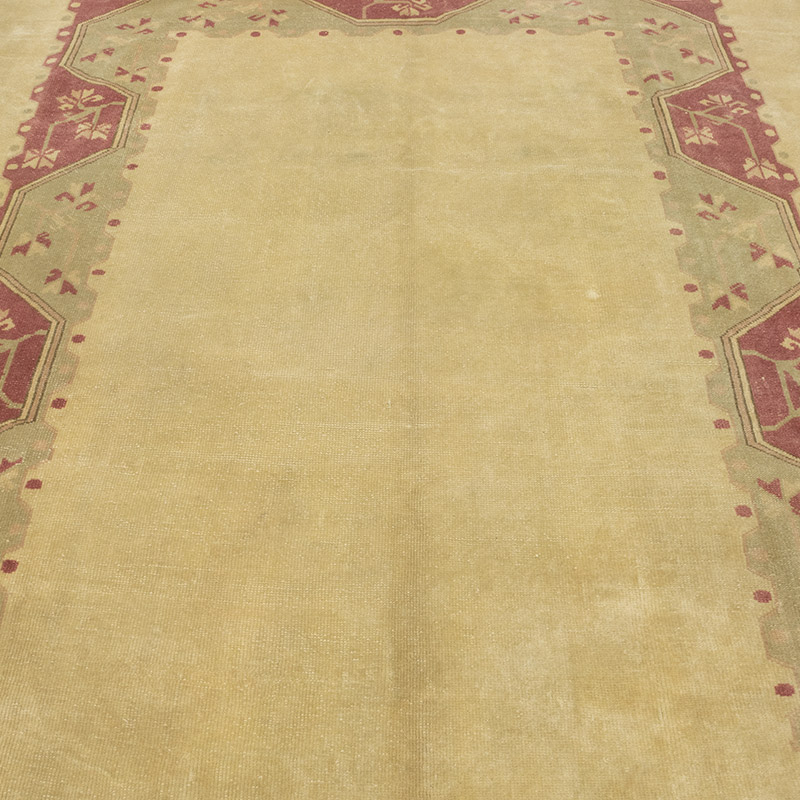 El Dokuma Vintage Halı - 197 cm x 274 cm - K0084156
