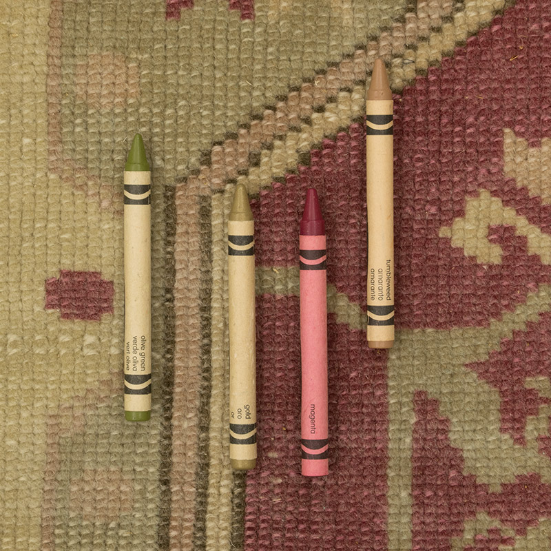 El Dokuma Vintage Halı - 197 cm x 274 cm - K0084156
