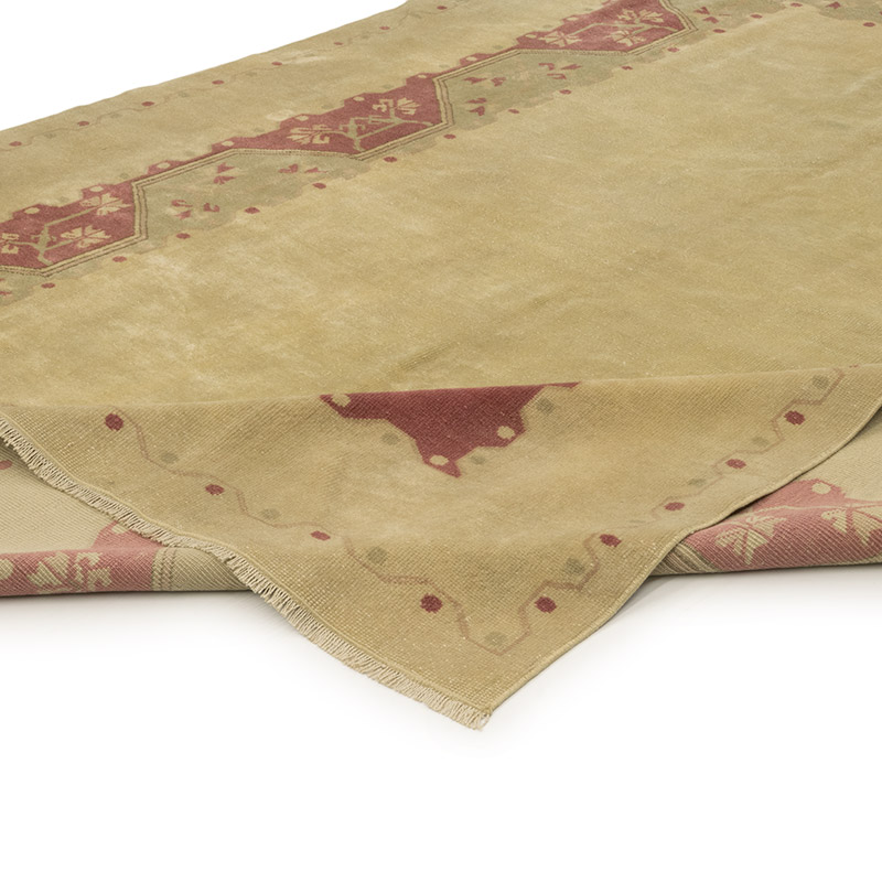 El Dokuma Vintage Halı - 197 cm x 274 cm - K0084156